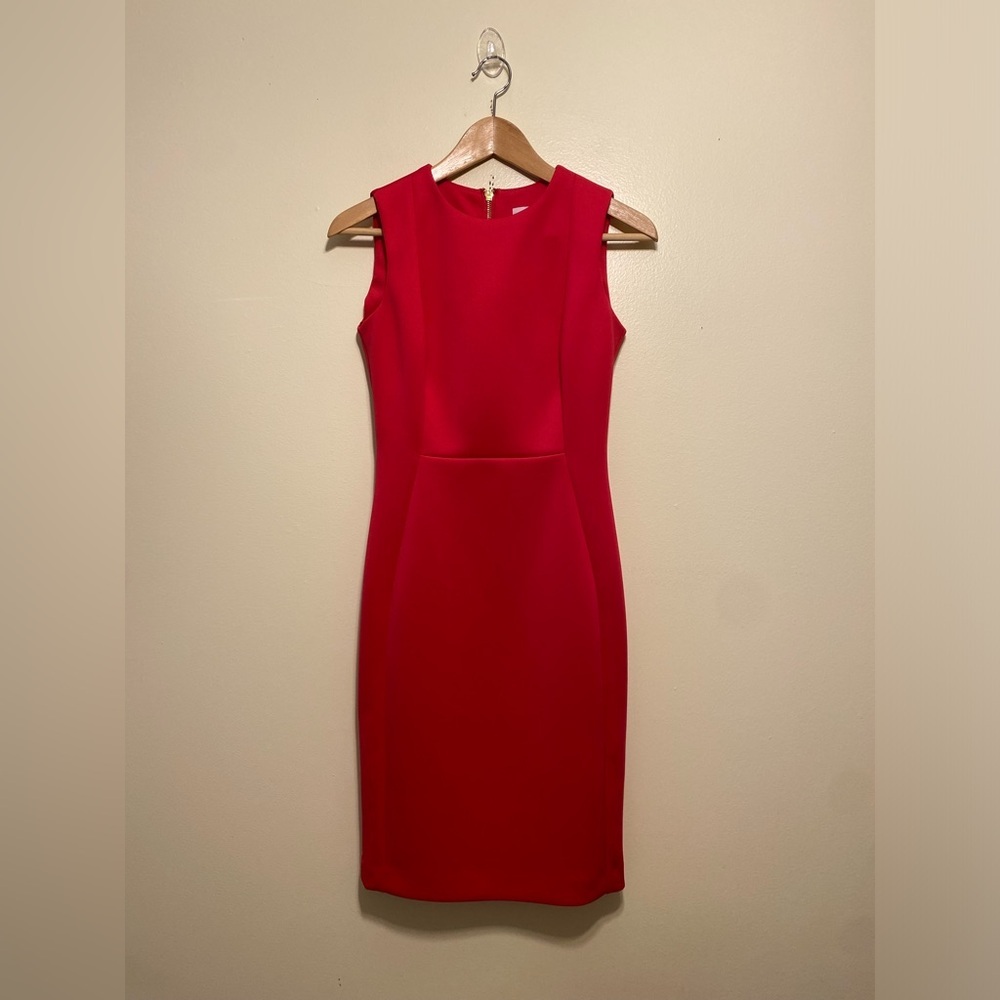 calvin klein hot pink dress | Dresses | Calvin Klein Midi Size 2 Fashion